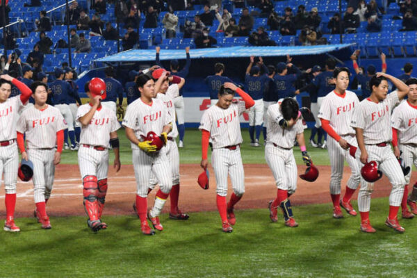 富士大、初戦で敗退　明治神宮野球大会、創価大に0-3