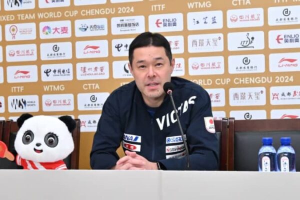 日本代表、ルーマニア代表に敗戦　田勢邦史監督「混合ダブルスの負けが響いた」＜卓球・ITTF混合団体ワールドカップ2024＞