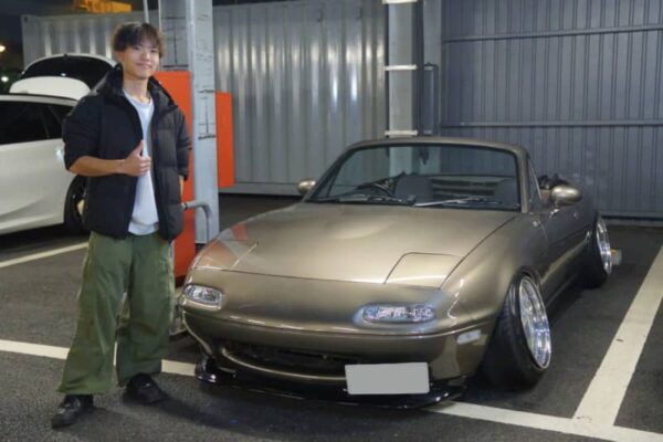 注目度MAXのスタンス系カスタム！ユーノス ロードスター(NA6CE)【みんなのクルマ】