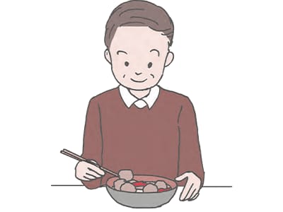 飲み込めないからと食材を細かく刻みがちだが、誤嚥(ごえん)は避けたい！まとまりやすい食材や調理法とは？【70歳からおいしく栄養がとれる食事のくふう】