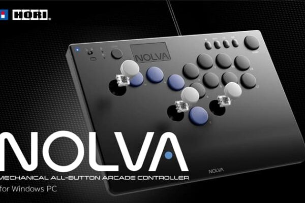 レバーレスコントローラー「NOLVA Mechanical All-Button Arcade Controller for Windows PC」が2025年2月発売！抽選申込受付中