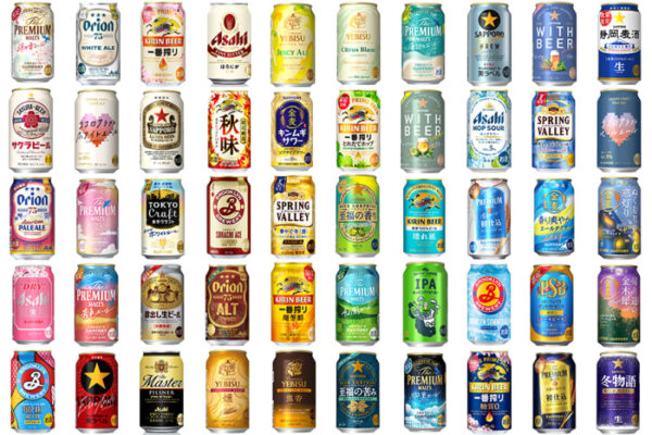 あなたは何本飲んだ？2024年に発売された大手メーカーのビール57本