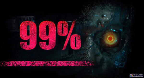 不気味な研究施設を舞台にした一人称視点のホラーゲーム「99％ -残された被検体-」がSteamでリリース！