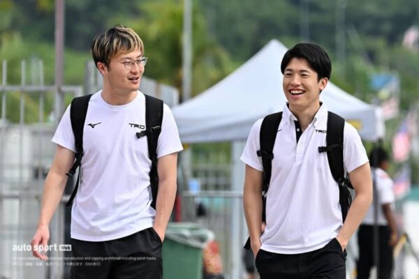前人未踏の3連覇がかかるTOM’Sと坪井。「記録を残せるチャンス」へ山下と精力的にテストをスタート