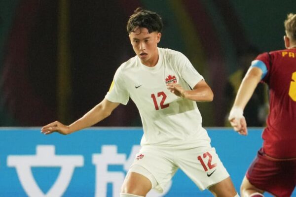カナダ代表としてU-17W杯2023に出場…中国系の18歳DFエイダン・フォンが中国2部クラブへ移籍、帰化手続きも進行中