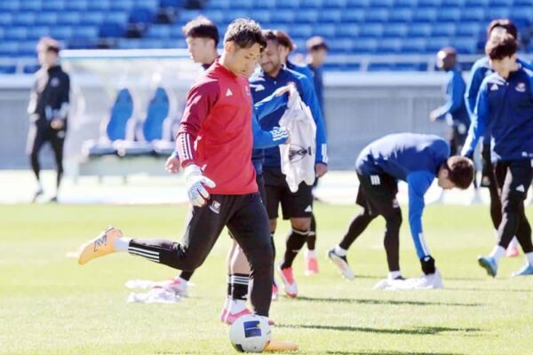 【J1横浜M】GK朴一圭が5年ぶり復帰戦へ　「ここからまたスタート」　12日にACLE上海申花戦控え