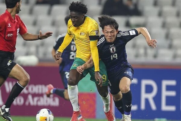 船越ジャパン、準決勝オーストラリア戦で後半早々に失点。左サイドを崩され、ムサ・トゥーレのダイレクトシュートで被弾【U-20アジア杯】