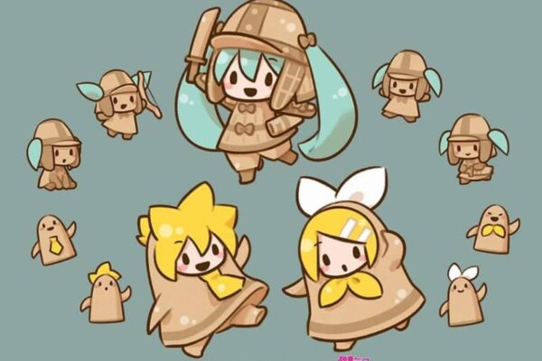 東京国立博物館所蔵の「埴輪(はにわ)」と初音ミク、鏡音リン・レンとのコラボレーショングッズを本日3月13日(木)から販売開始
