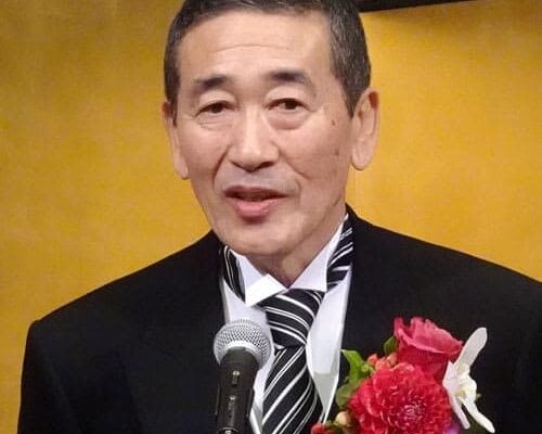 旭日双光章受章祝賀会 河島本店 河島歳明氏の功績称え