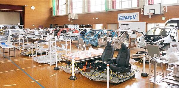 三洋貿易　新たな技術提案下支え　「瑞浪展示場」来場1万人突破　テスラやBYD分解展示