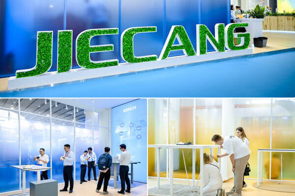 JIECANGとLOGICDATA、「CIFF 2025」に登場：電動スタンディング・デスクのイノベーションの未来をリード