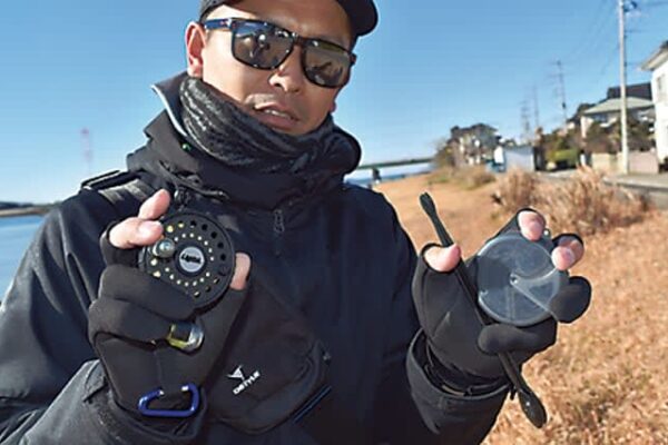 【バス釣り三種の神器とは!?】アナタの装備教えて！真冬の霞ヶ浦で出会った岸釣りアングラーのタックルを紹介！【５人目】