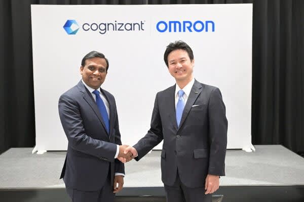 OMRONとコグニザントが提携し、独自のワンストップIT-OT統合で製造業に革新をもたらす