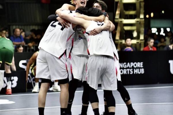 ３X３アジア杯 「連携に手応え」日本４位 　区内在住、井後選手が出場