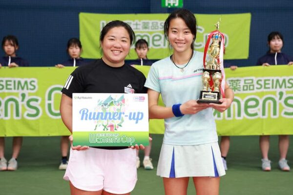 マ・イェジンが2023年の七尾大会以来1年半ぶりのITF大会優勝[富士薬品セイムスウィメンズカップ]